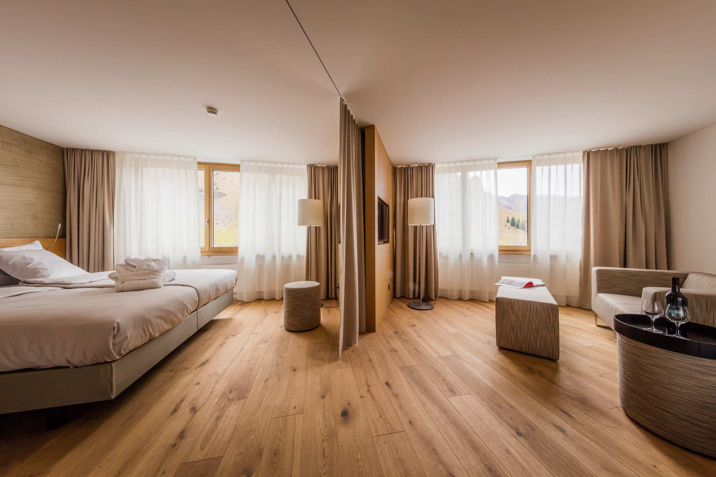 Doppelzimmer Junior-Suite-Saentis Säntis - das Hotel